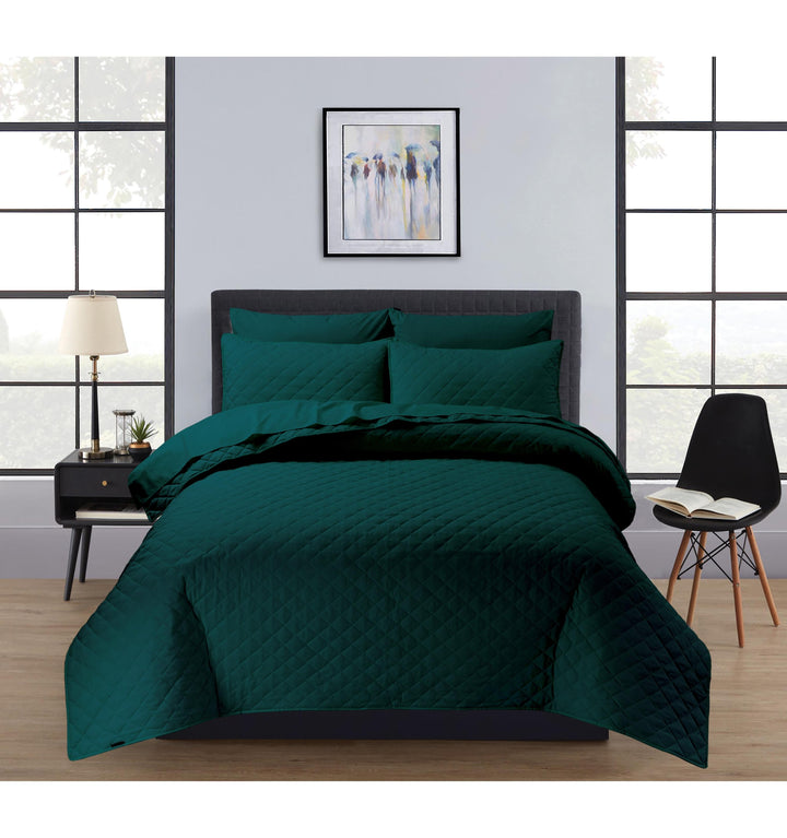 Buy Turquoise Bedspread Set Online | Tulips