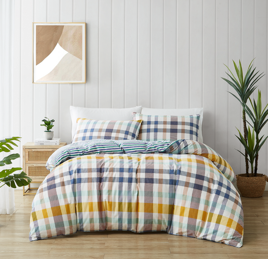 PLAID VIBES - Quilt Cover