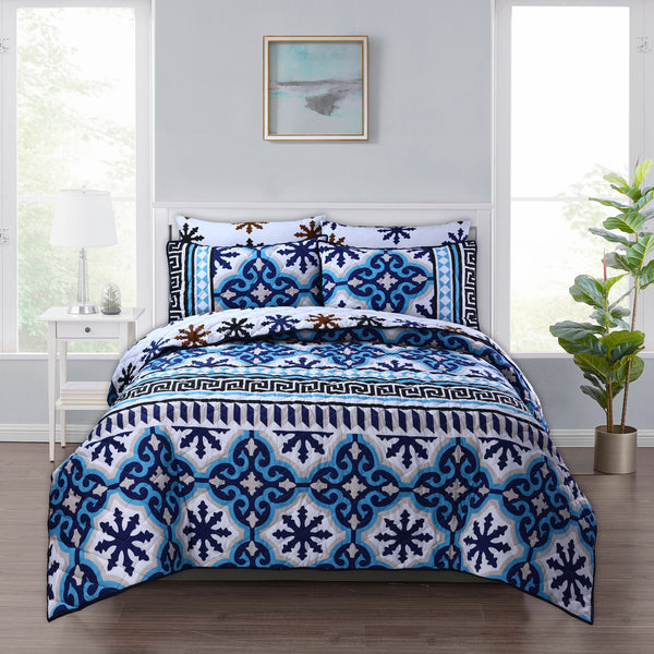 CERAMIC BLUE - Bedspread Set