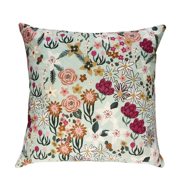 FLORAL MOSAIC - Quilted Cushions