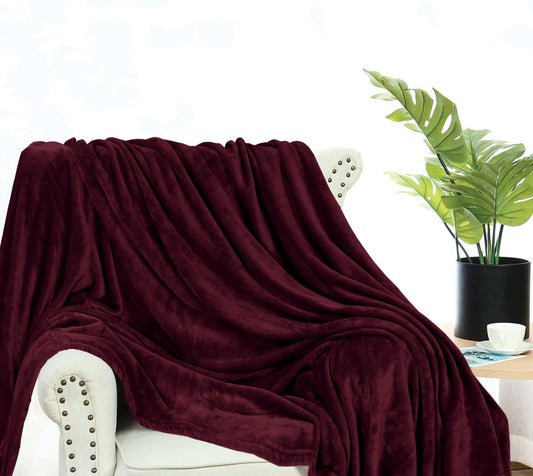 Mulberry - Plush Blanket