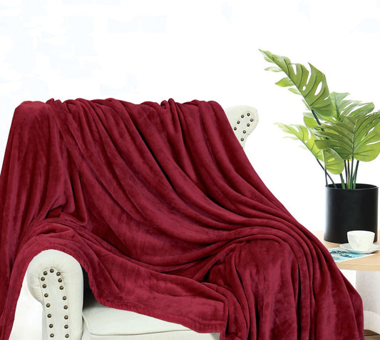 Ruby Red - Plush Blanket