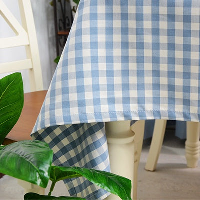 GINGHAM BLUE - TABLE CLOTH