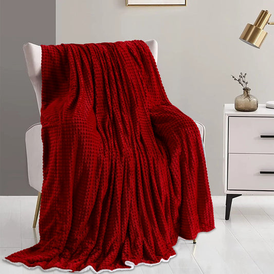 Sherpa Blanket - Red