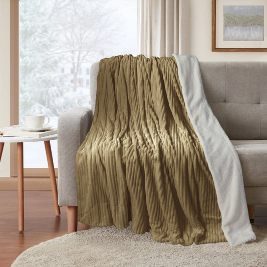 Sherpa Blanket - Golden